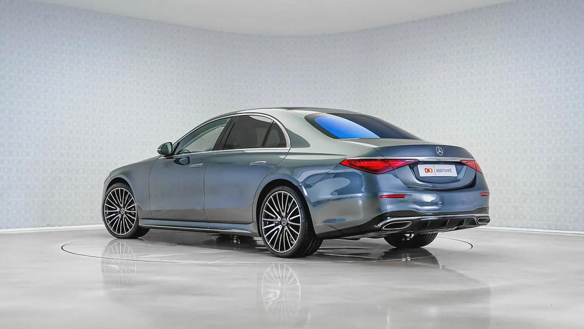 Special Offer | AED 5,250 PM | Warranty Service Pack 2027, Super Low KM | S 500 AMG Line-2-2