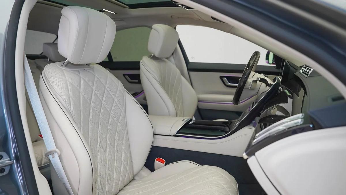 Special Offer | AED 5,250 PM | Warranty Service Pack 2027, Super Low KM | S 500 AMG Line-5-5