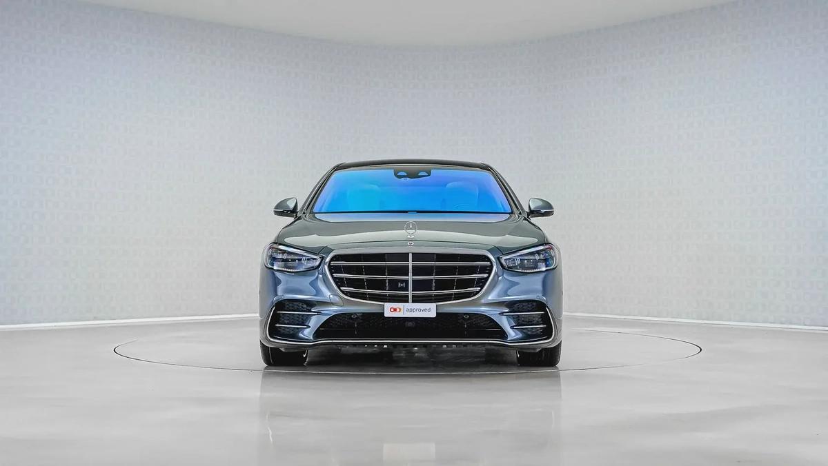 Special Offer | AED 5,250 PM | Warranty Service Pack 2027, Super Low KM | S 500 AMG Line-8-8