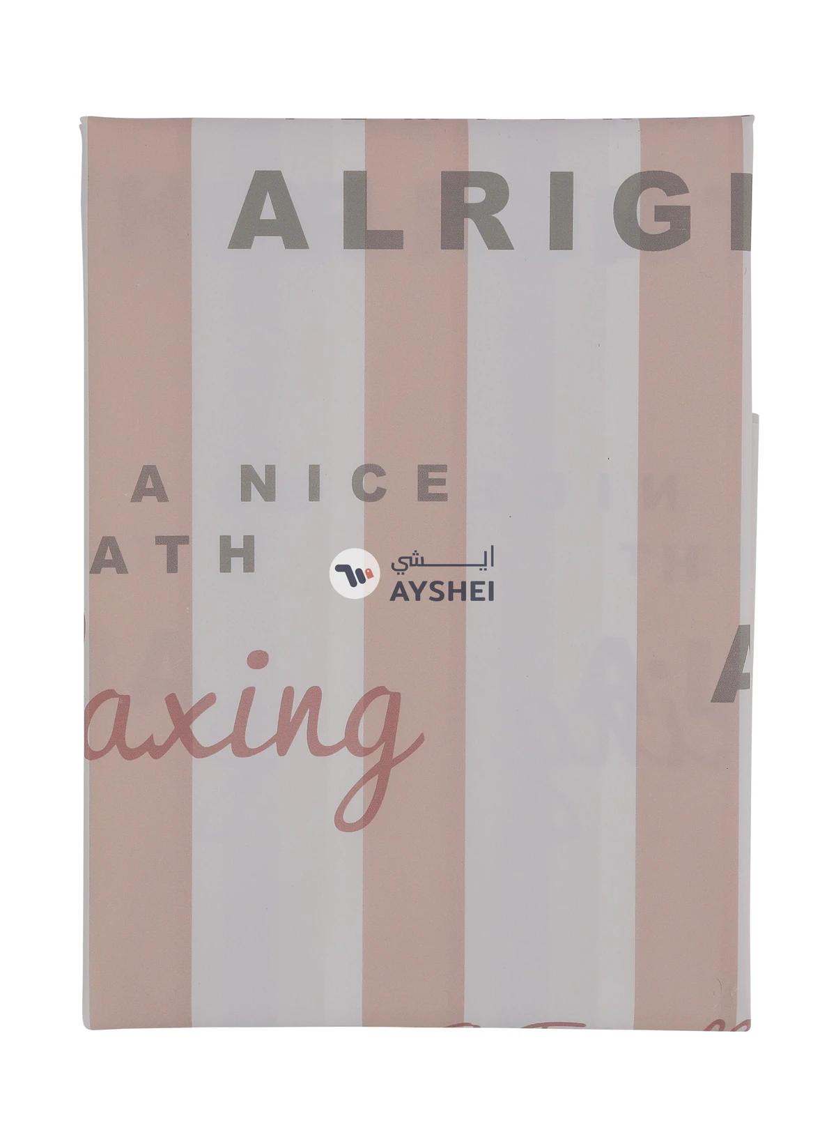 DELCASA Shower Curtain PEVA Water Repellent Curtain DC2350-0-0