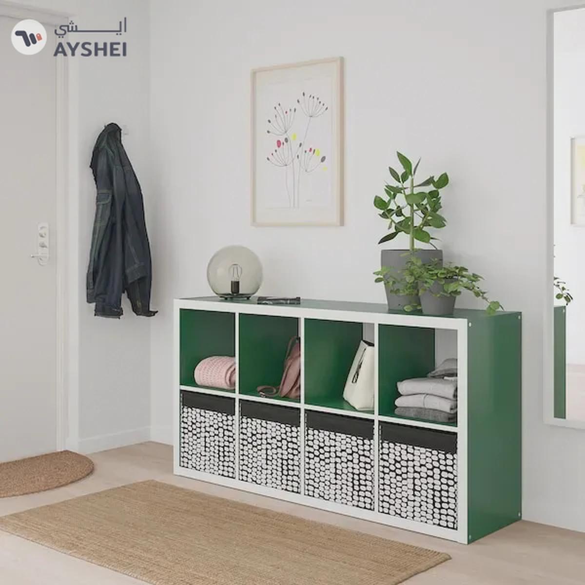 DRÖNA Storage Box - Black/White, 33x38x33 cm-1-portrait