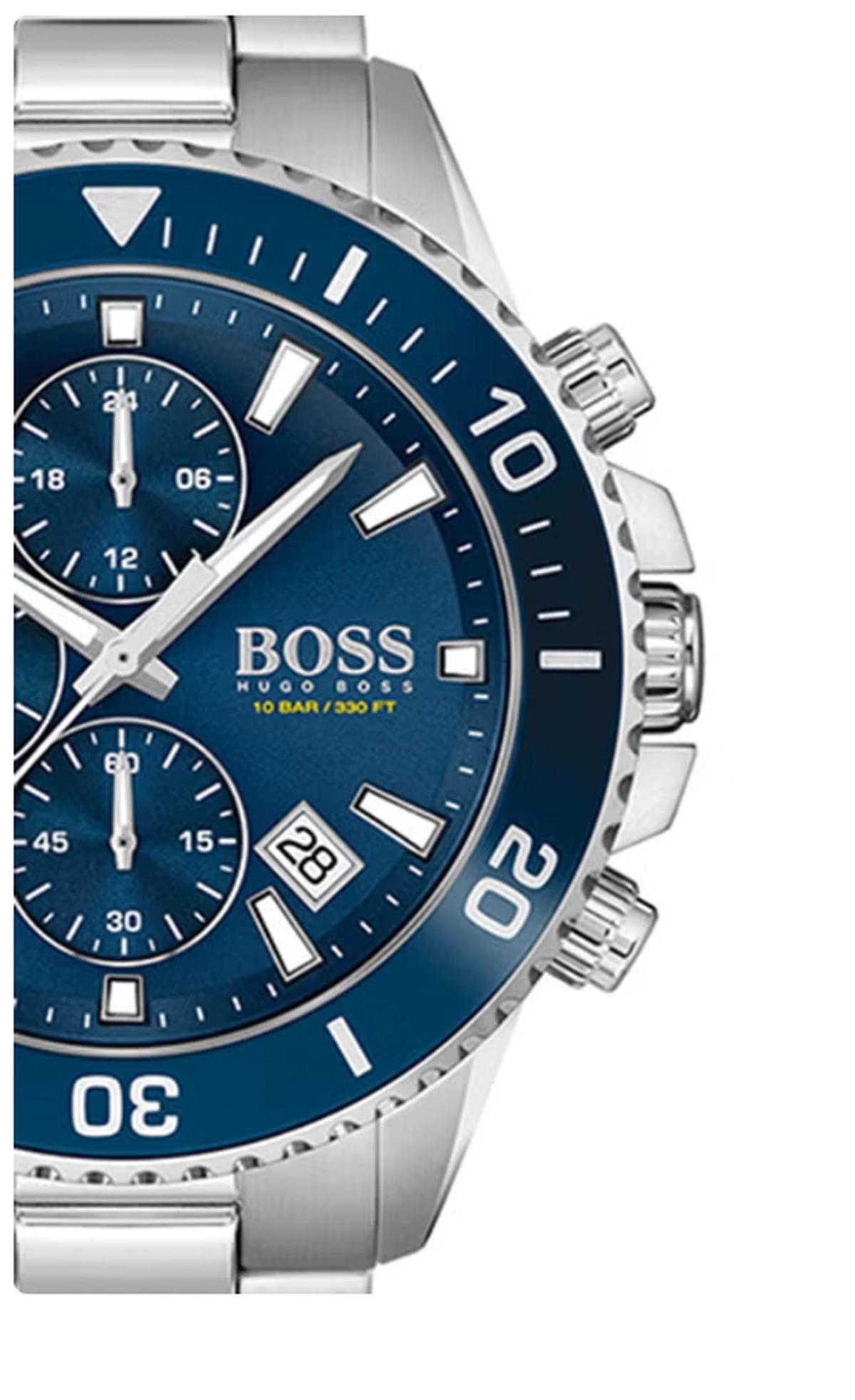 HUGO BOSS Men's Admiral Blue Dial Watch - 1513907-3-3
