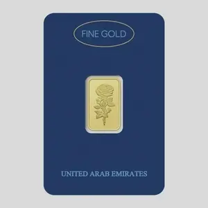 Dubai Gold 5 Grams Pure 999.9 Fine Gold Bar