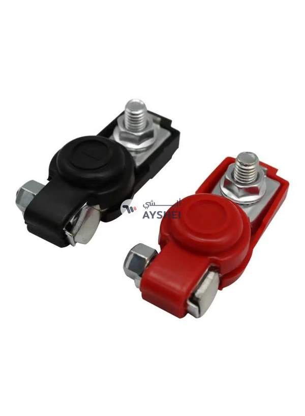 Generic 2-Piece Adjustable Car Battery Terminal Clamp