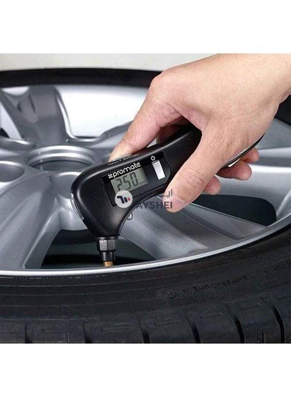Generic Digital Tyre Pressure Gauge with inbuilt Emergency Tools and LED Light - Roadgear