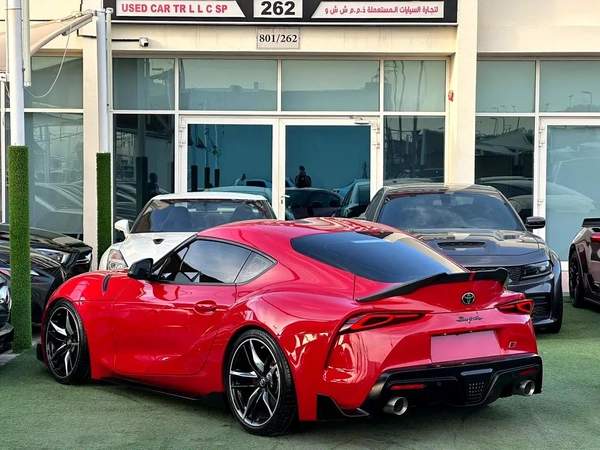 TOYOTA SUPRA GR V6 GCC 2022 FULL OPTION ORIGINAL PAINT FULL SERVICE HISTORY UNDER WARRANTY