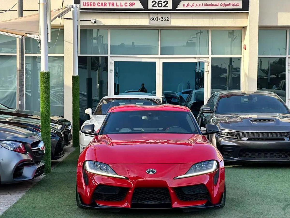 TOYOTA SUPRA GR V6 GCC 2022 FULL OPTION ORIGINAL PAINT FULL SERVICE HISTORY UNDER WARRANTY-3-3