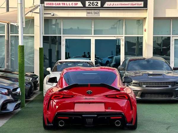 TOYOTA SUPRA GR V6 GCC 2022 FULL OPTION ORIGINAL PAINT FULL SERVICE HISTORY UNDER WARRANTY