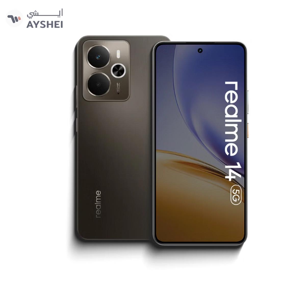 realme 14 5G Dual SIM Storm Titanium 12GB RAM 256GB - Middle East Version-0-landscape