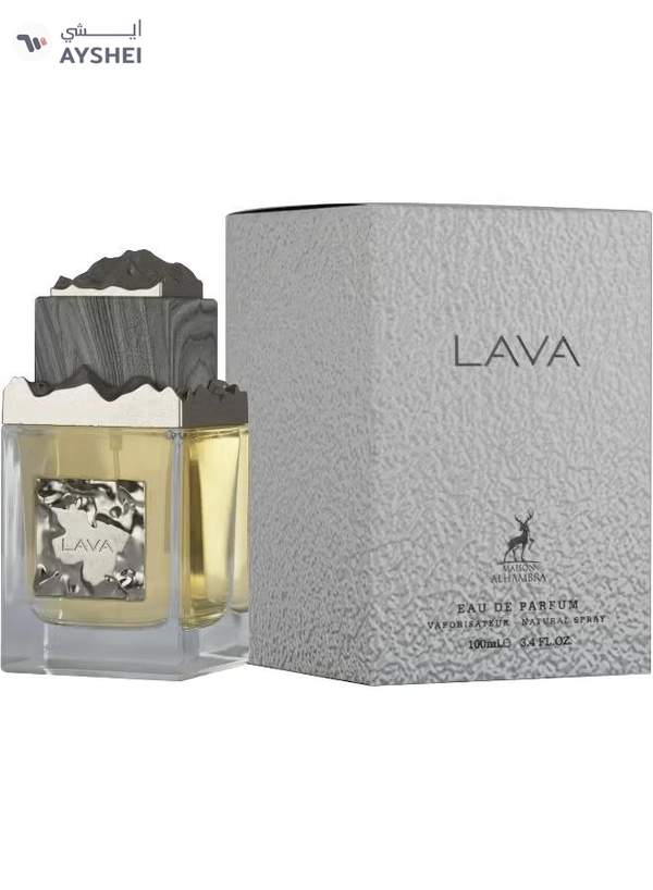 Maison Alhambra Lava Eau de Parfum Spray for Unisex, 3.4 Ounce /100 ml