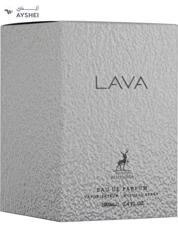 Maison Alhambra Lava Eau de Parfum Spray for Unisex, 3.4 Ounce /100 ml
