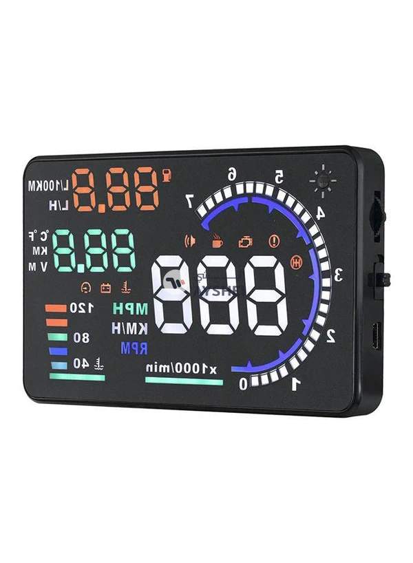 Generic HUD Head Up Display With OBD2 Interface Plug