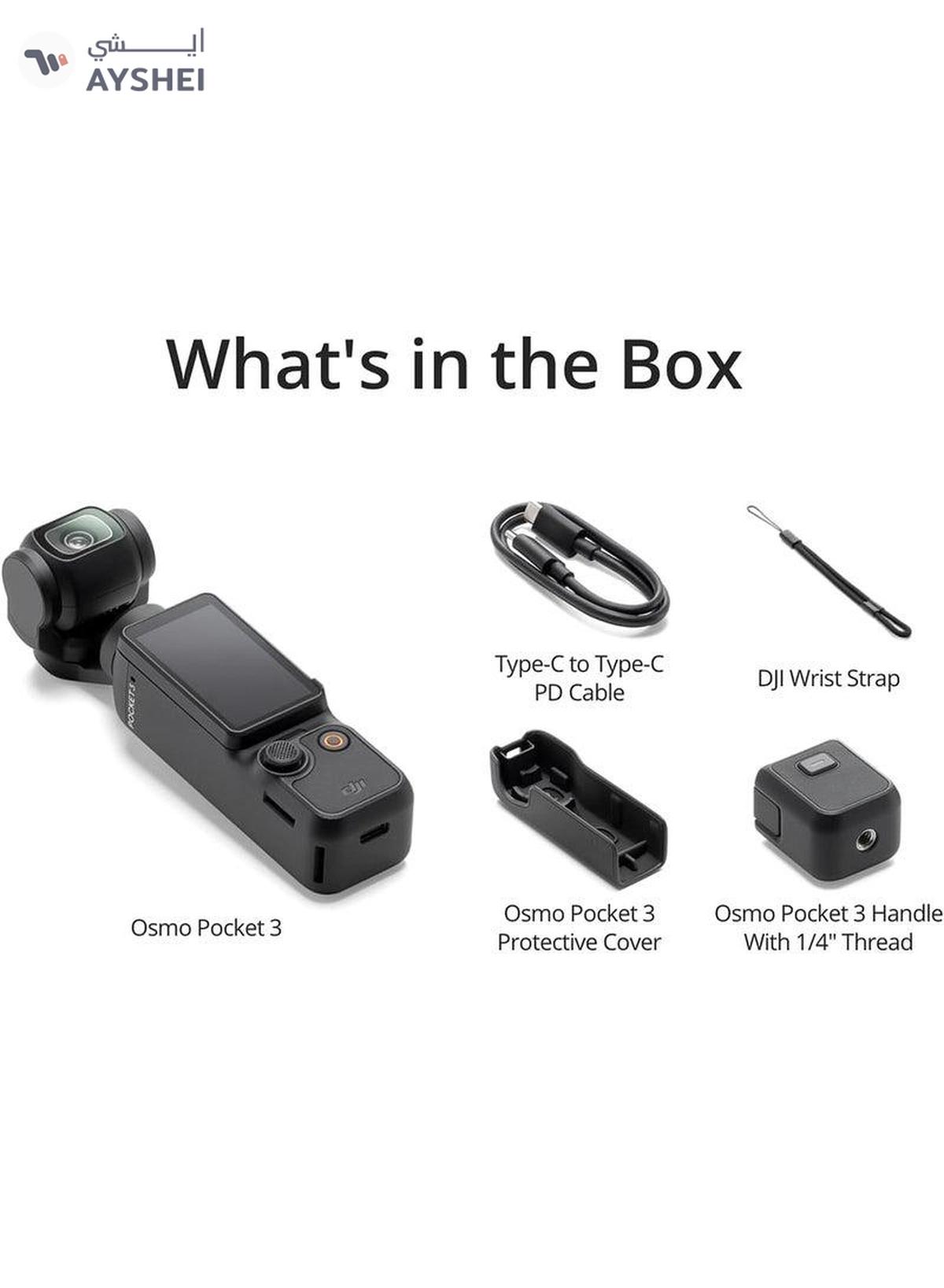 DJi Osmo Pocket 3 Vlogging Camera With 1-Inch CMOS & 4K/120fps Video 3-Axis Stabilization Fast Focusing Face/Object Tracking 2-Inch Rotatable Touchscreen Small Video Camera For Photography Youtube-3-3