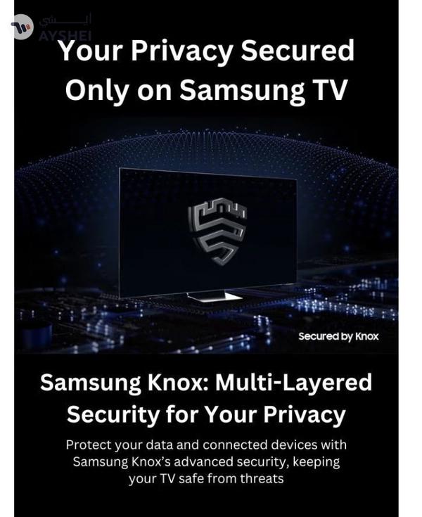 Samsung 50-Inch Crystal UHD DU7000 4K Tizen OS Smart TV with HDR 10+, PurColor, Knox Security With 2.0 Channel Soundbar 30W, HDMI ARC, Bluetooth, USB, MP3, FM Station 50DU7000+SOUNDBAR Black