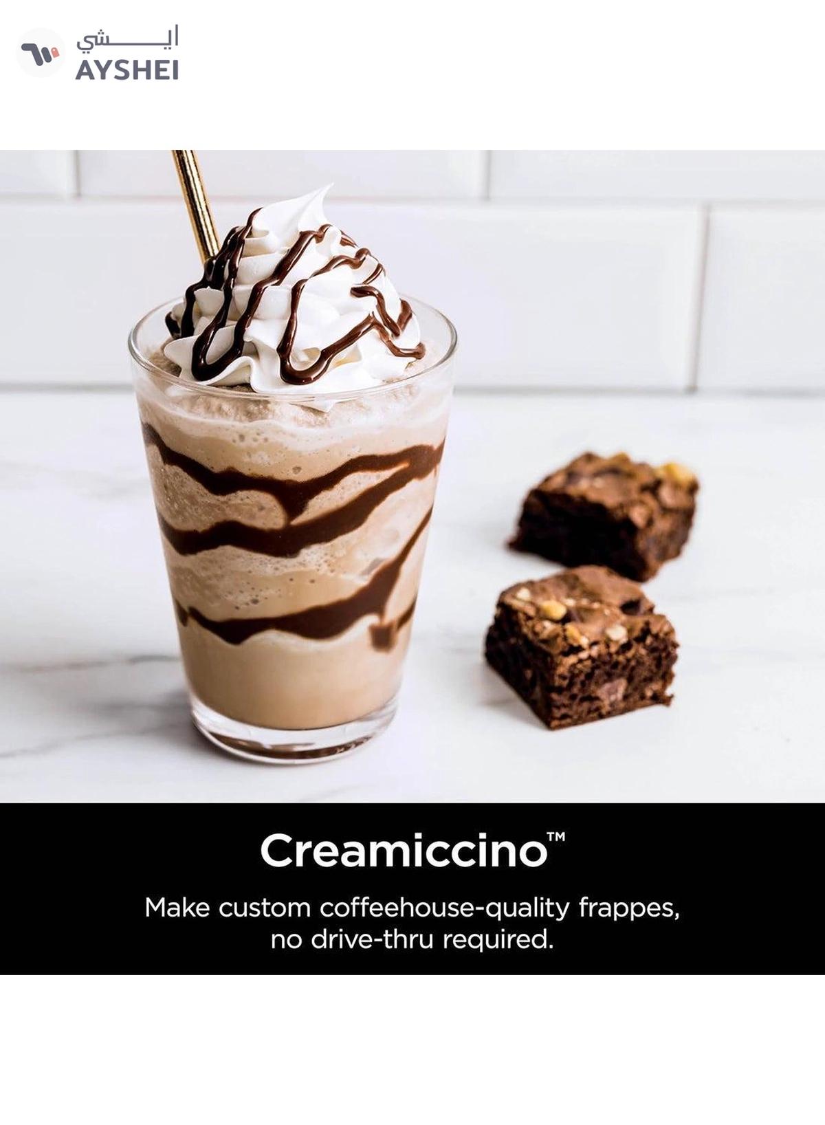 Ninja CREAMi Deluxe 11-in-1 Ice Cream & Frozen Treat Maker, Drinks More Silver-3-3