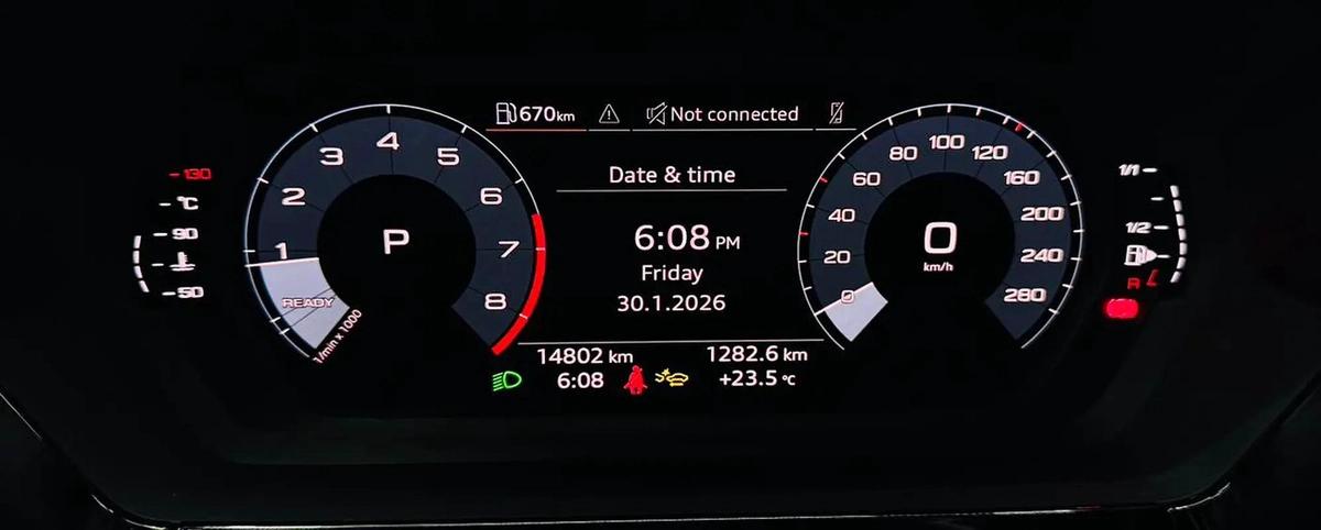 2025 Audi 3 S-line | GCC Spec | Low Mileage | Unlimited Al-Naboodah Warranty 2028-19-19