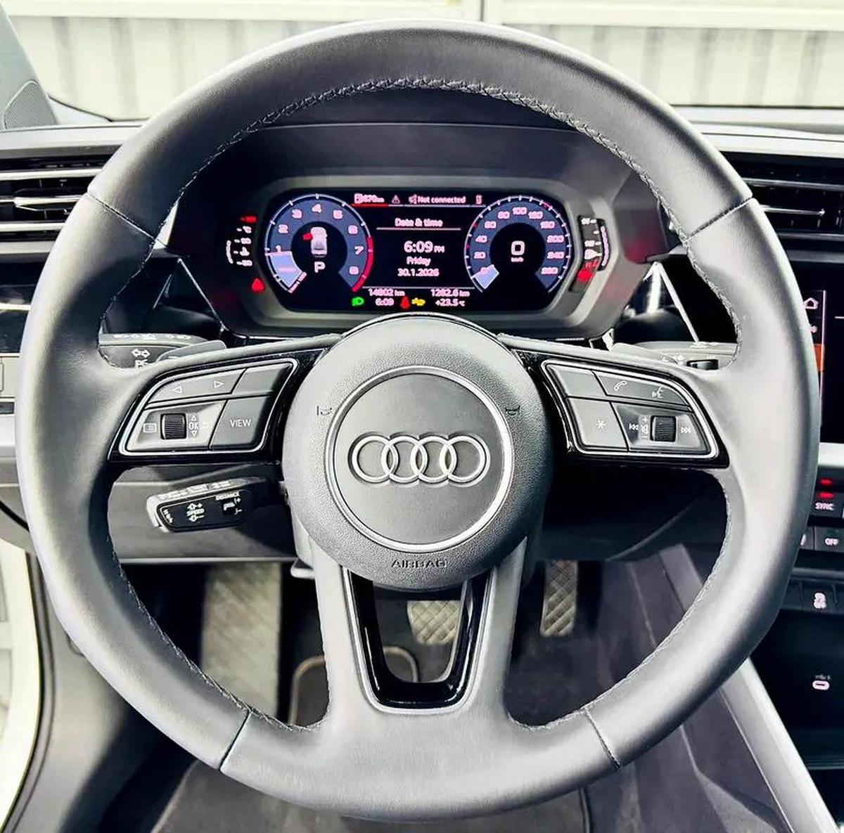 2025 Audi 3 S-line | GCC Spec | Low Mileage | Unlimited Al-Naboodah Warranty 2028-1-1