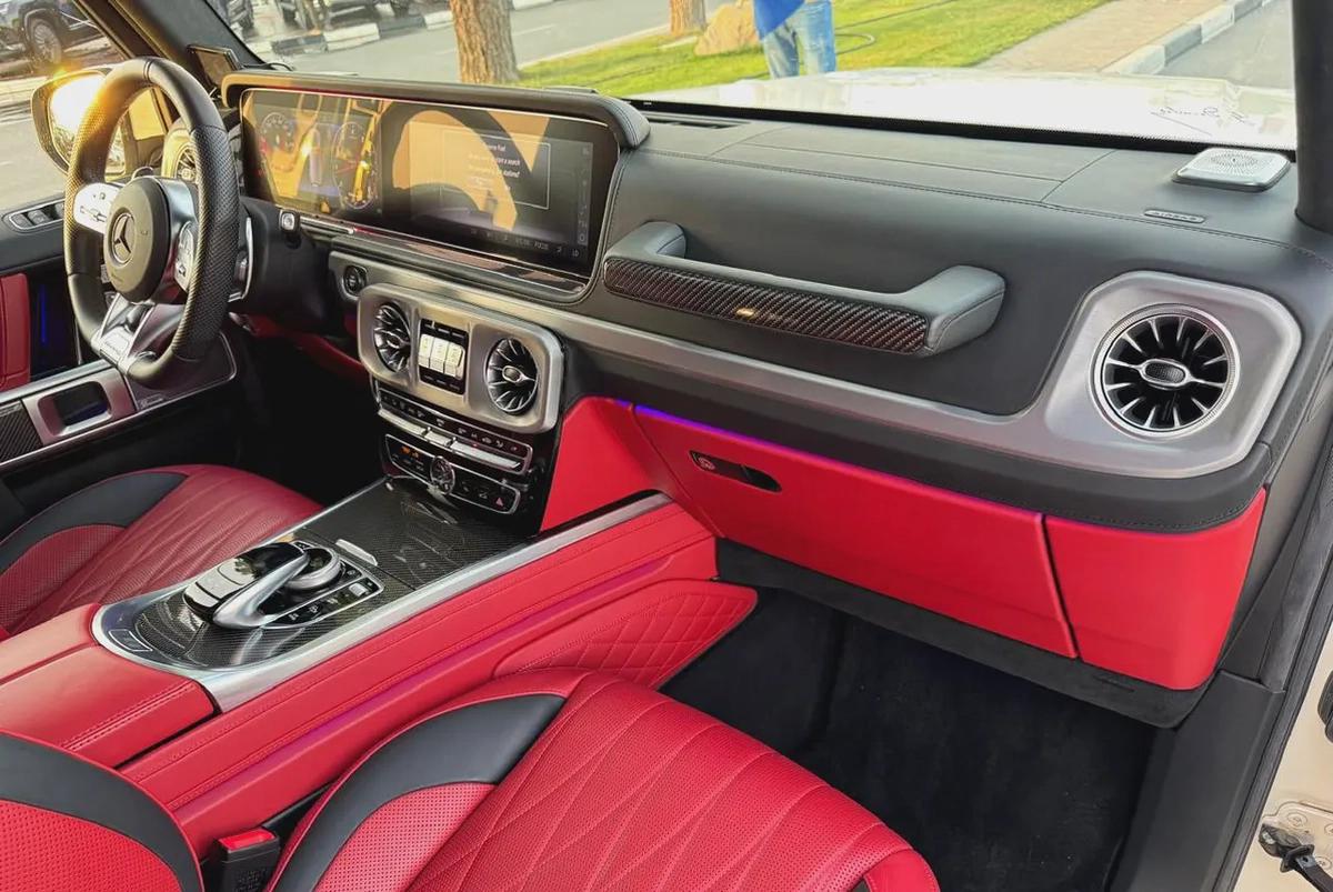 BENZ G63 AMG | 2021 | 27000Kms | RED INTERIOR | MINT CONDITION | FRESH JAPAN IMPORT-14-14