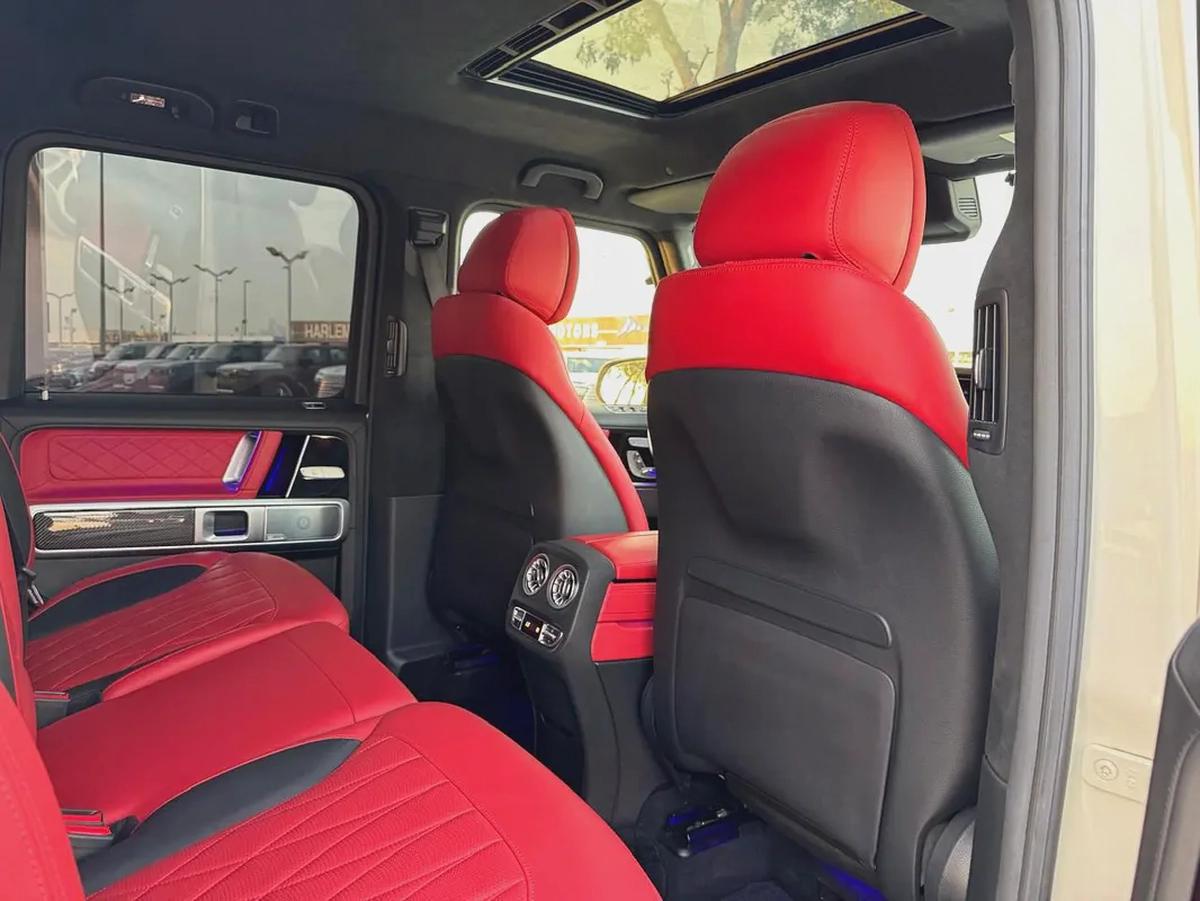BENZ G63 AMG | 2021 | 27000Kms | RED INTERIOR | MINT CONDITION | FRESH JAPAN IMPORT-16-16