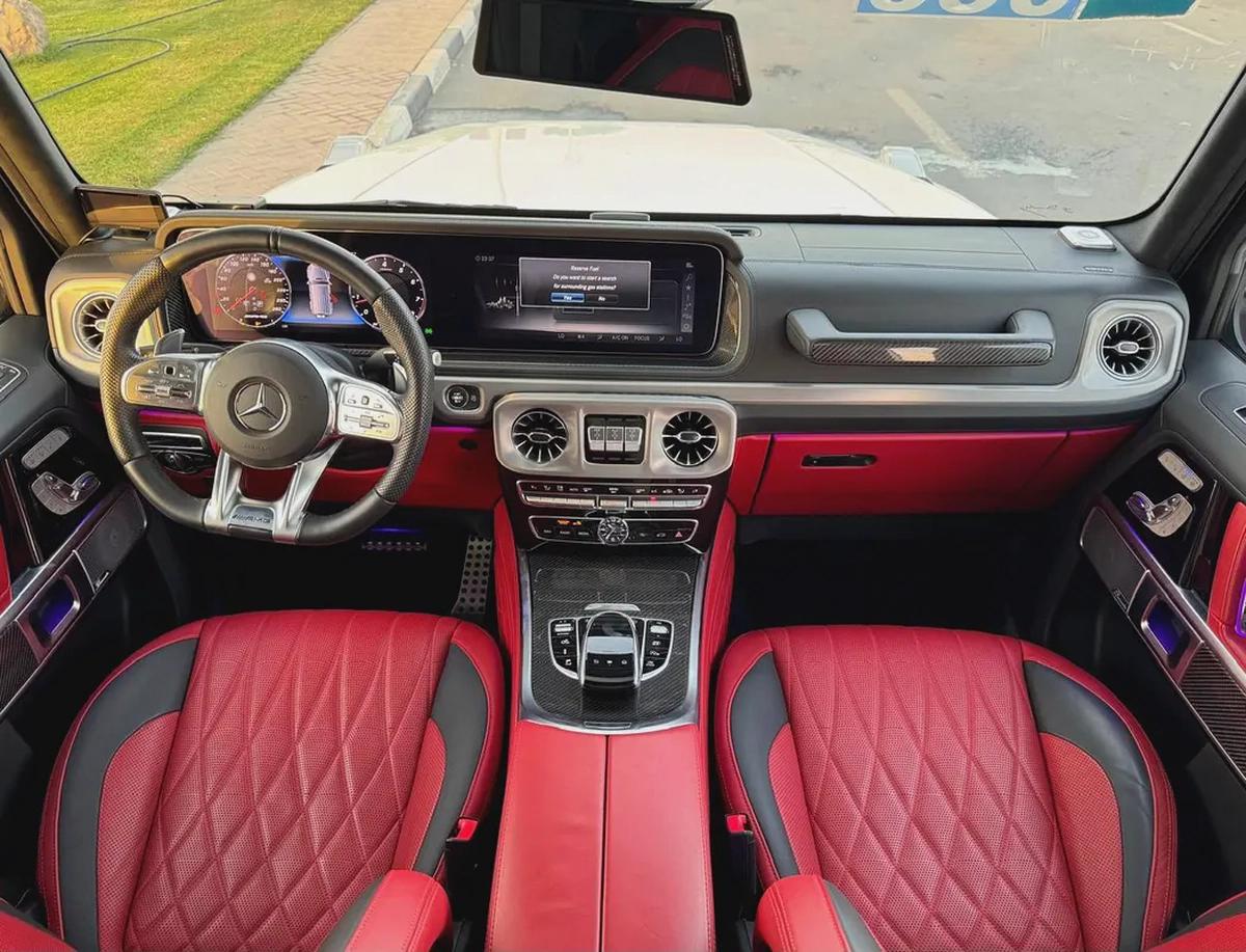BENZ G63 AMG | 2021 | 27000Kms | RED INTERIOR | MINT CONDITION | FRESH JAPAN IMPORT-17-17