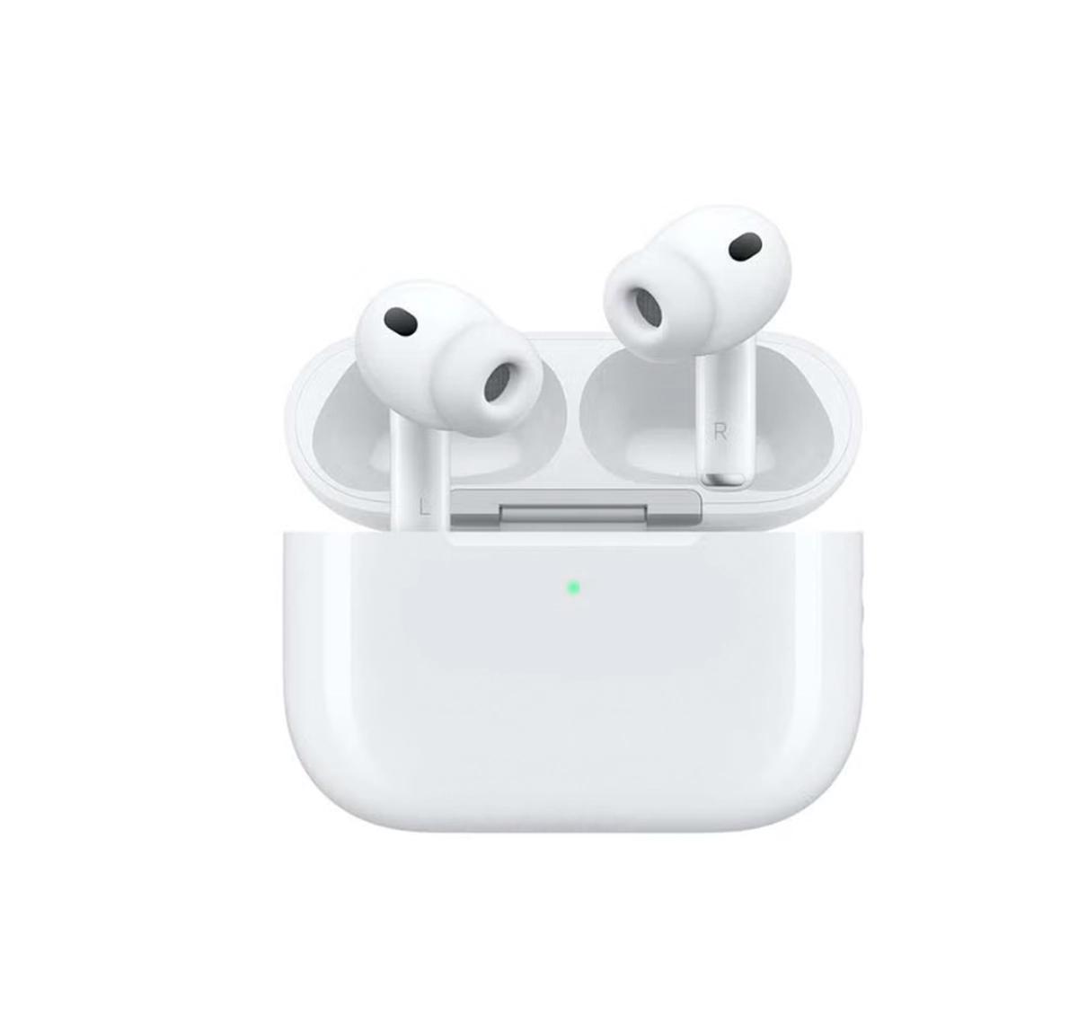 Apple AirPods Pro 3 Wireless Earbuds, Bluetooth Headphones, Active Noise Cancellation, Hearing Test, Hearing Aid,Hearing Protection features, Heart rate sensing during workouts, Live Translation, High-Fidelity Sound, H2 Chip, USB-C Charging - White-3-3