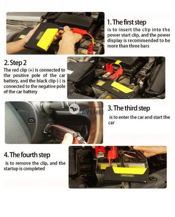 Arabest Jump Starter Set With Air Compressor
