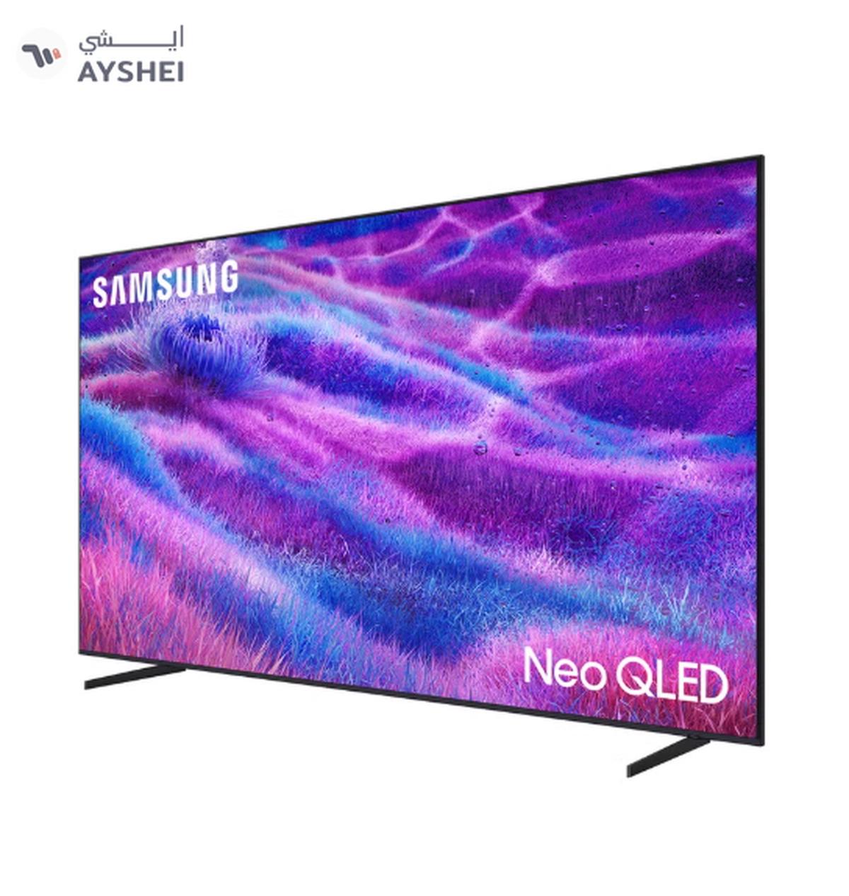 Samsung 100 Inch NEO QLED 4K TV, 4K AI Upscaling, 144Hz, Operating System Tizen, Secured By Knox, Dolby Atmos, Mini-LED, Model Year 2025, 2 Year Warranty - QA100QN80FUXSA Black-2-2
