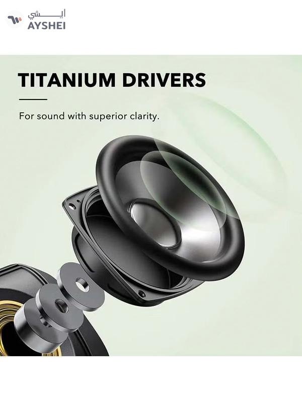 Soundcore Motion Boom Outdoor Speaker with Titanium Drivers, BassUp Technology, IPX7 Waterproof, 24H Playtime