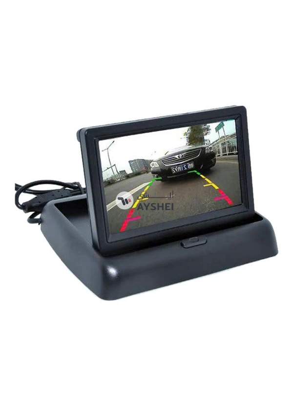 Generic 4LED Night Vision Car CCD Rear View Video Monitor Camera