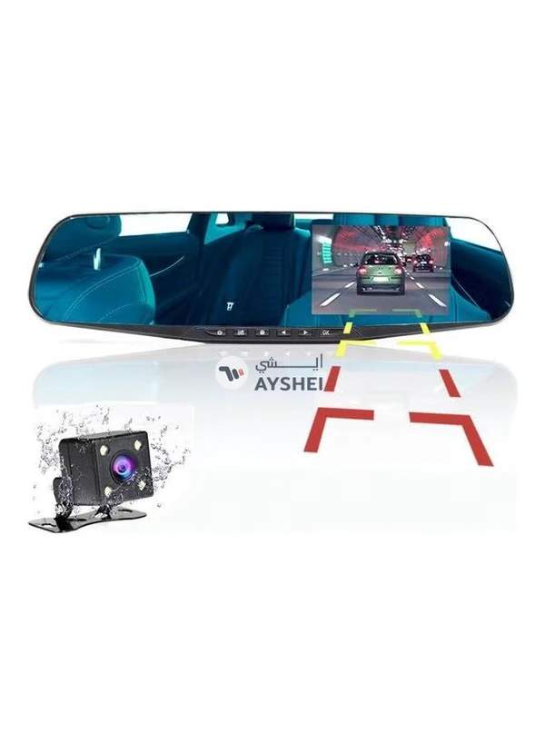 Generic FHD Dual Lens Front Rear View And Dash Cam Recorder Set