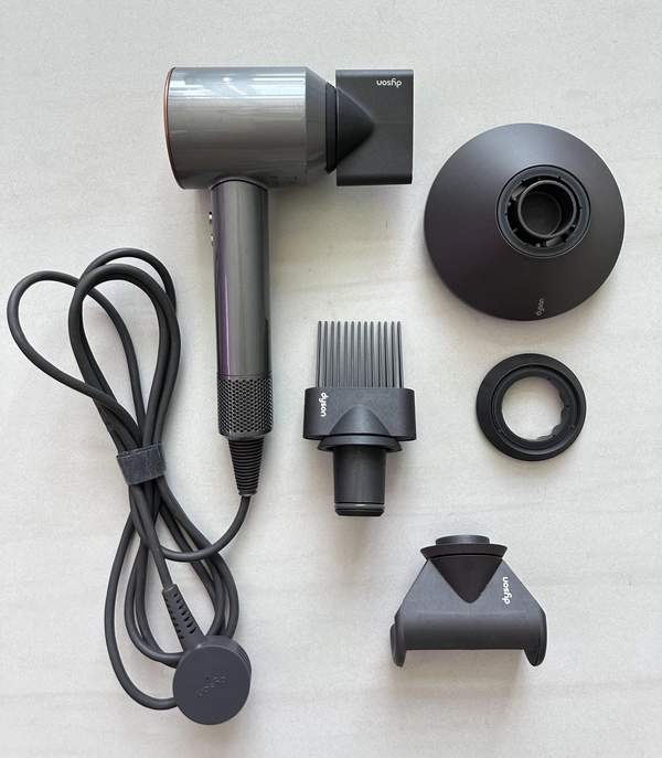 DYSON Supersonic Hair Dryer with 5 Attachments