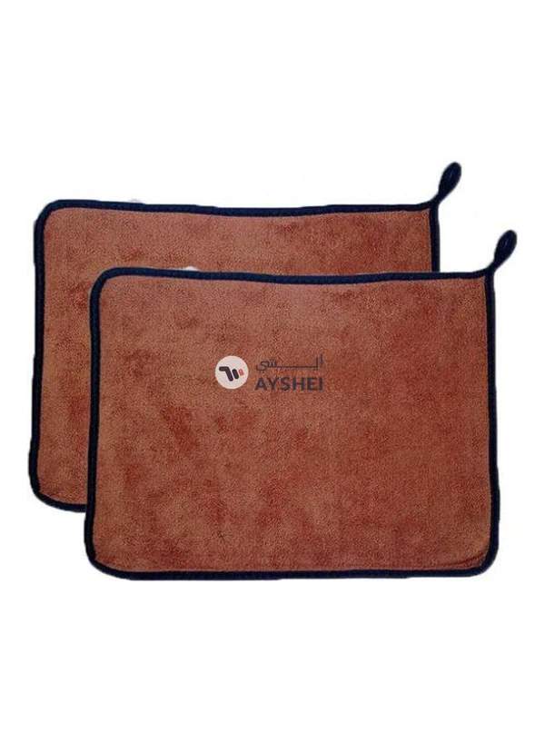 Generic 2 Pieces Microfiber Towel