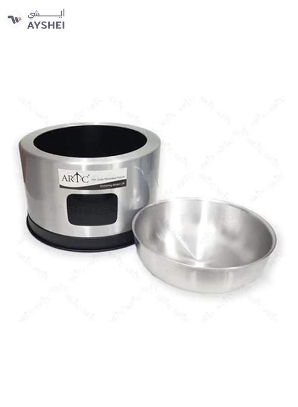 ARTC Silver Buffet Dish With Glass Lid