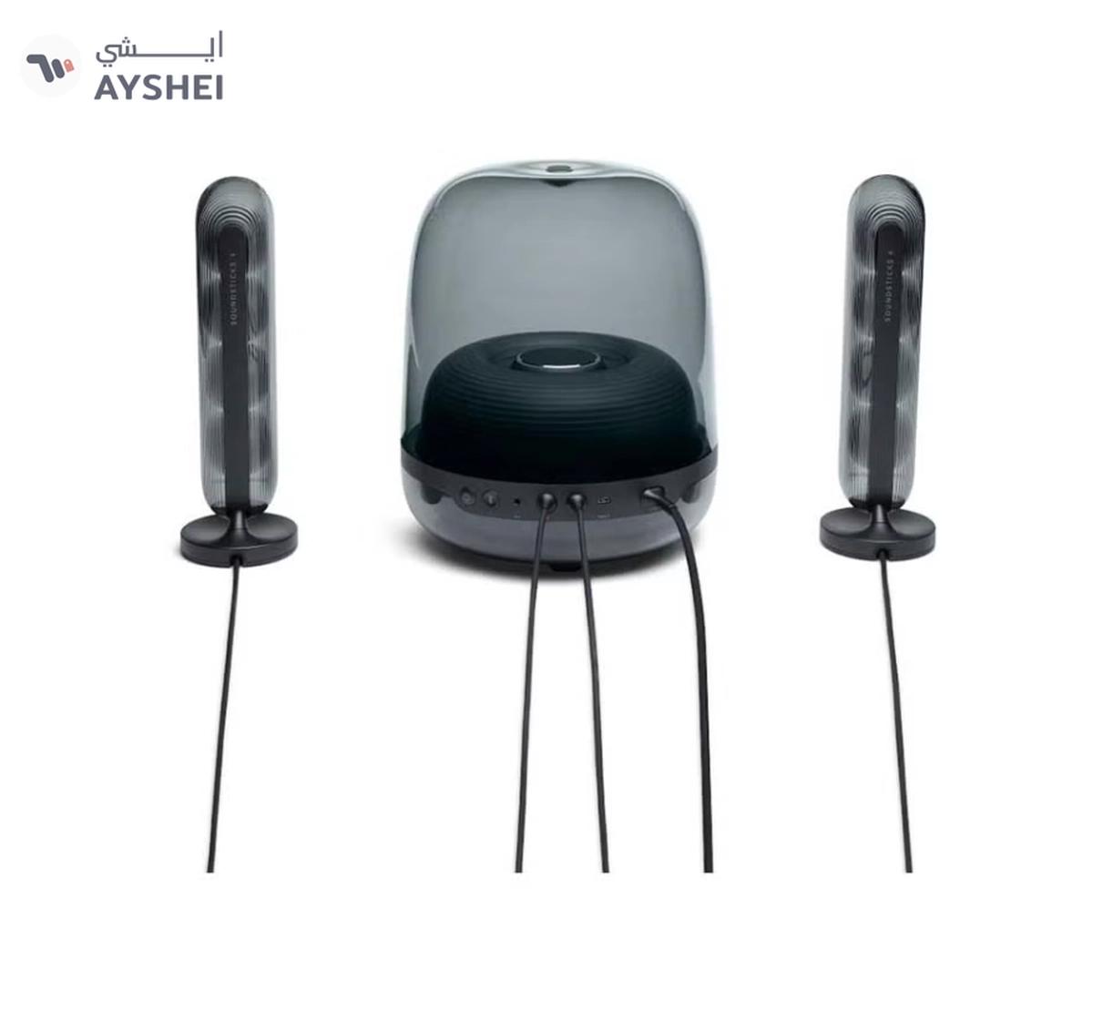 harman kardon SoundSticks 4 Bluetooth Speaker System Black-0-landscape