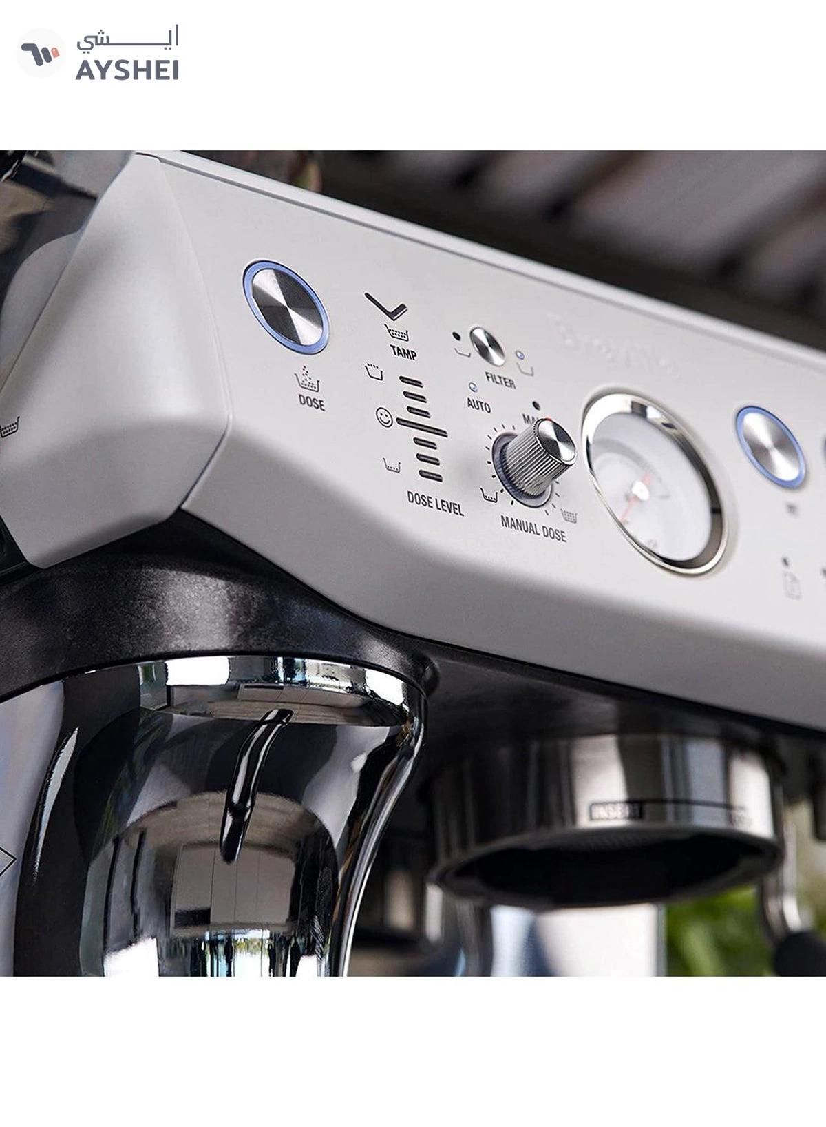 Breville The Barista Express Impress Coffee Maker 2.0 L 1850.0 W BES876SST Sea Salt-6-6