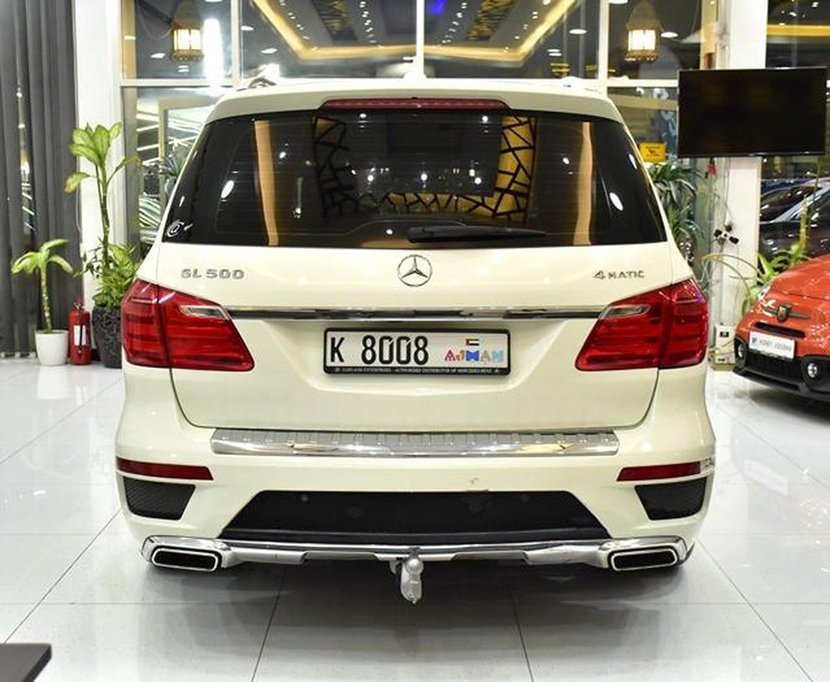 Mercedes Benz GL500 4Matic ( 2013 Model ) in White Color GCC Specs-9-9