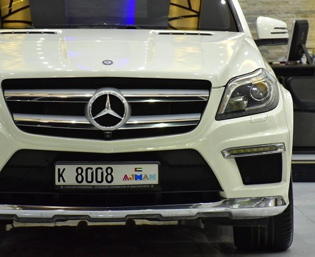 Mercedes Benz GL500 4Matic ( 2013 Model ) in White Color GCC Specs-10-10