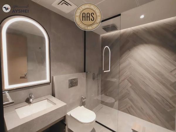 Brand new 2bhk apartment with kitchen appliances and Specious balcny in Arjan