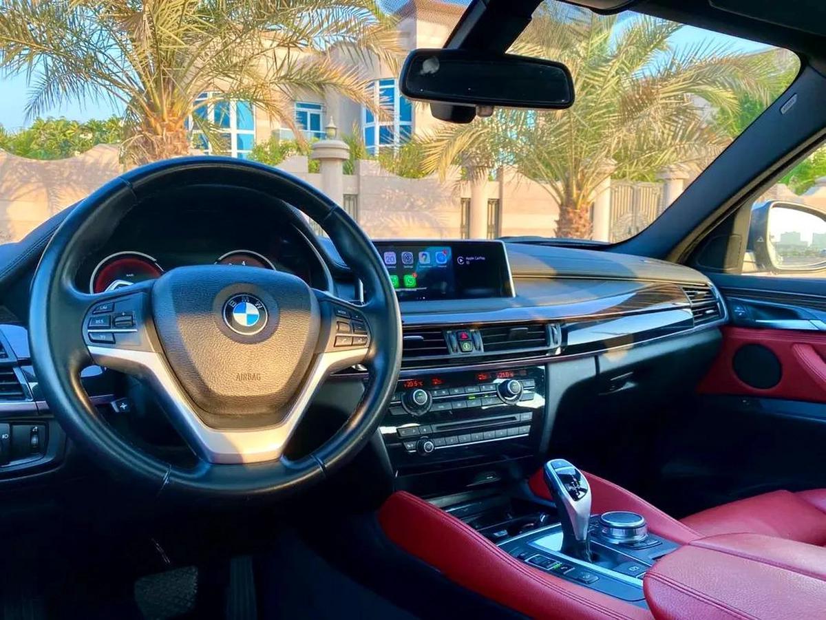 2018 BMW X6 Xdrive 35i || GCC specs || FULL AGENCY SERVICED || ACCIDENT FREE || CARPLAY-18-18