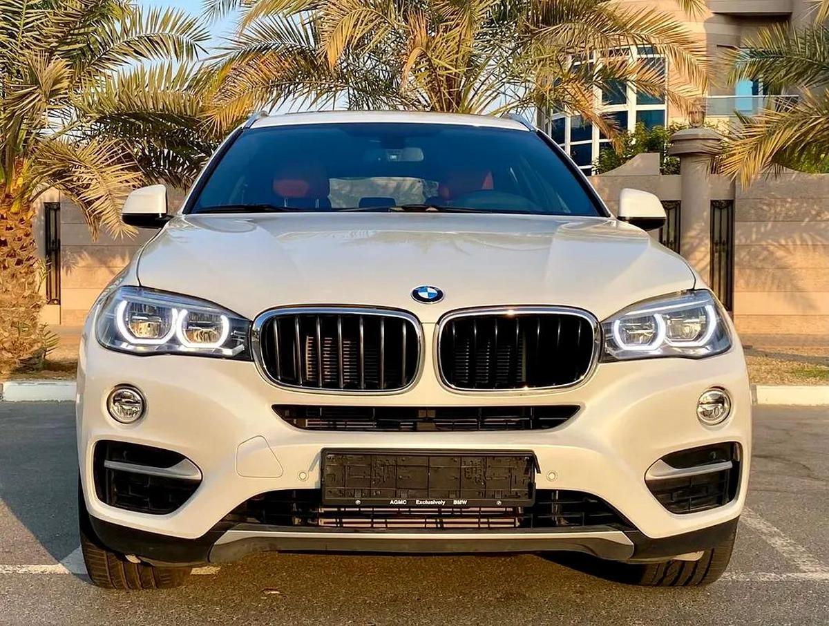 2018 BMW X6 Xdrive 35i || GCC specs || FULL AGENCY SERVICED || ACCIDENT FREE || CARPLAY-1-1