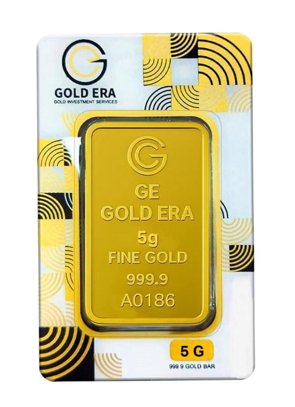 Gold Era 24K (999.9) 5G Gold Bar - Variable Design