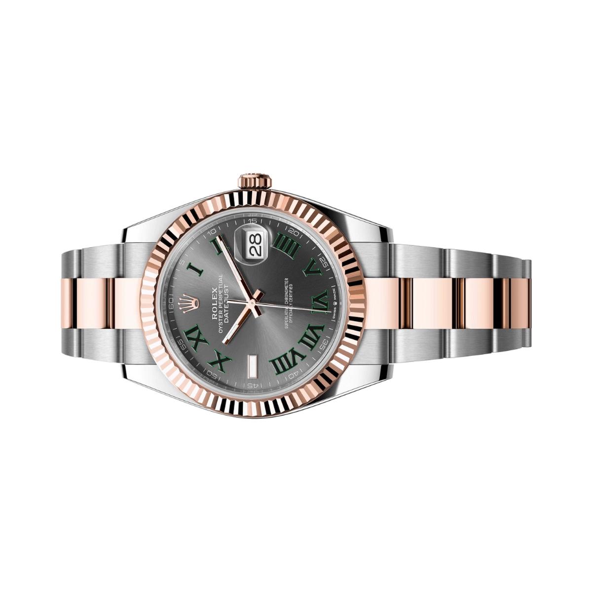 Rolex Datejust 41 126331-0015 Wimbledon dial-1-1