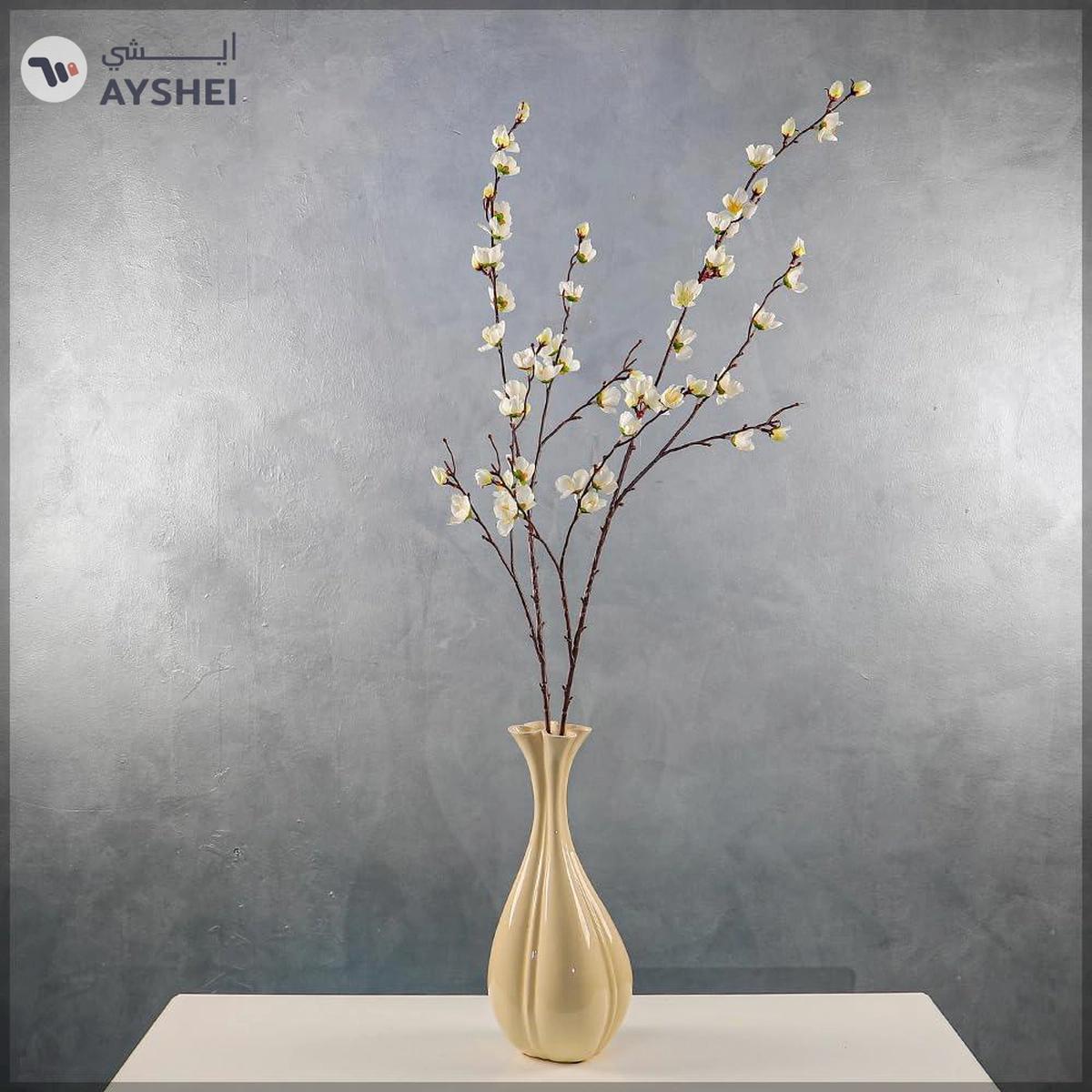 YATAI 2Pcs Artificial Sakura Flower, Lifelike Silk Fake Flowers-0-portrait