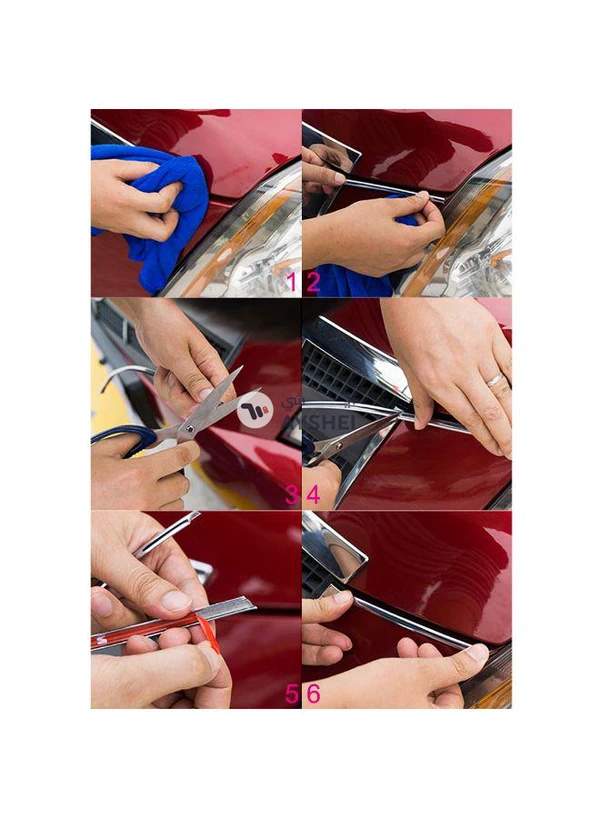 Generic Scratchproof Car Wheel Hub Decorative Strip