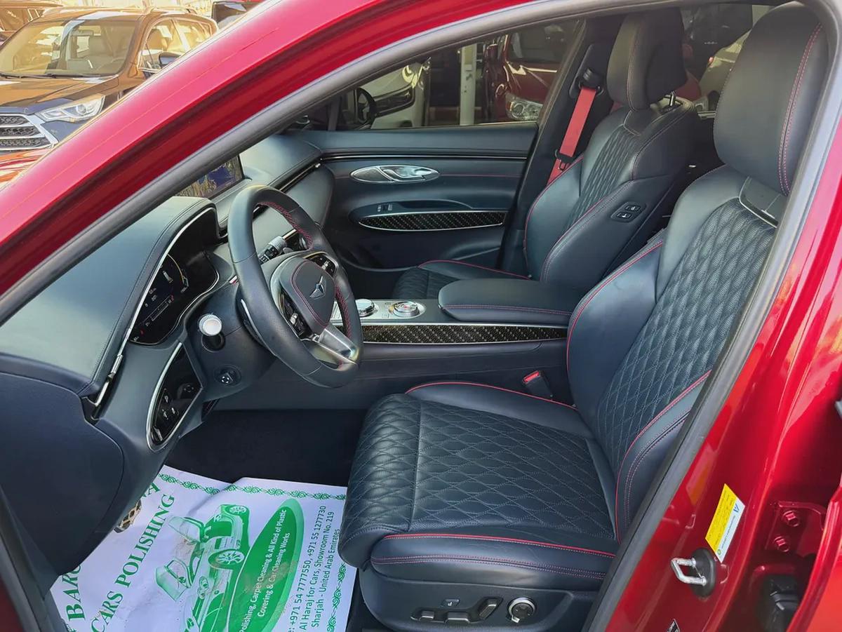 GENESIS GV70–3.5 –GCC—FREE ACCIDENT—ORIGINAL PAINT—FULL OPTION SERVICE HISTORY AGENCY EXCELLENT COND-13-13