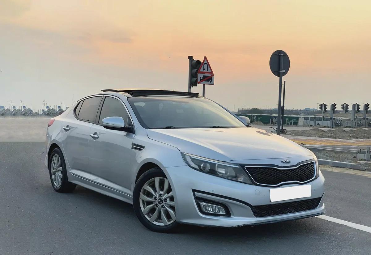 Kia Optima | 2016 | GCC Specs | Panoramic Sunroof | Excellent Condition-0-0