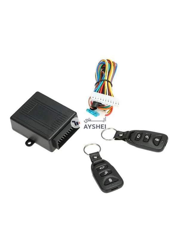 Generic Universal Car Door Lock Keyless Entry System with Trunk Release Button Remote Central Control Box Kit