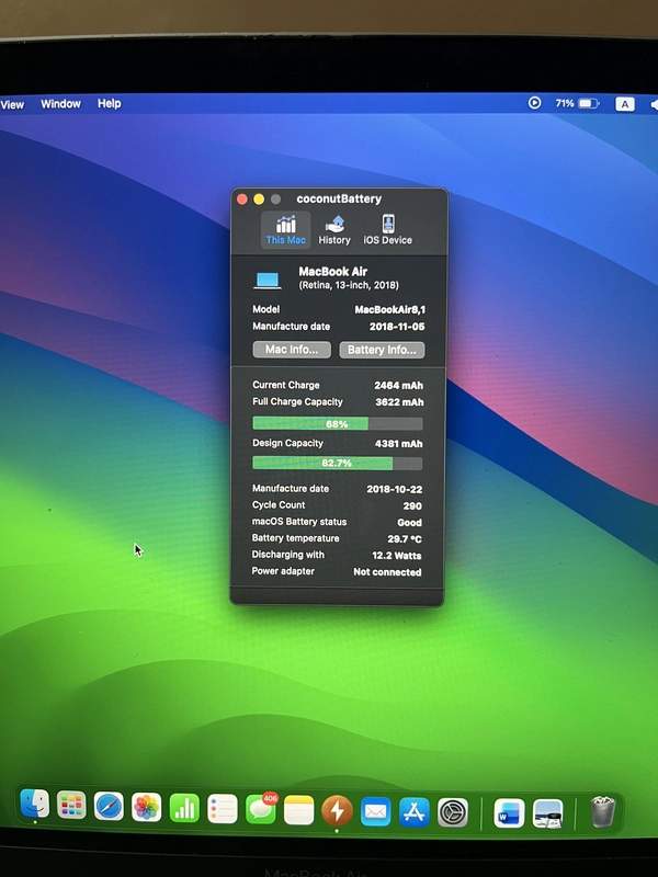 MacBook Air 2018 (TOUCH ID)