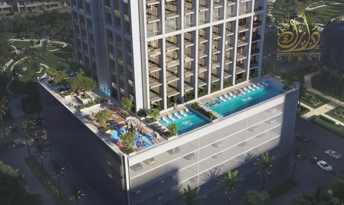 Furnished Studio | Binghatti Etherea | Balcony & Skyline View-1-landscape