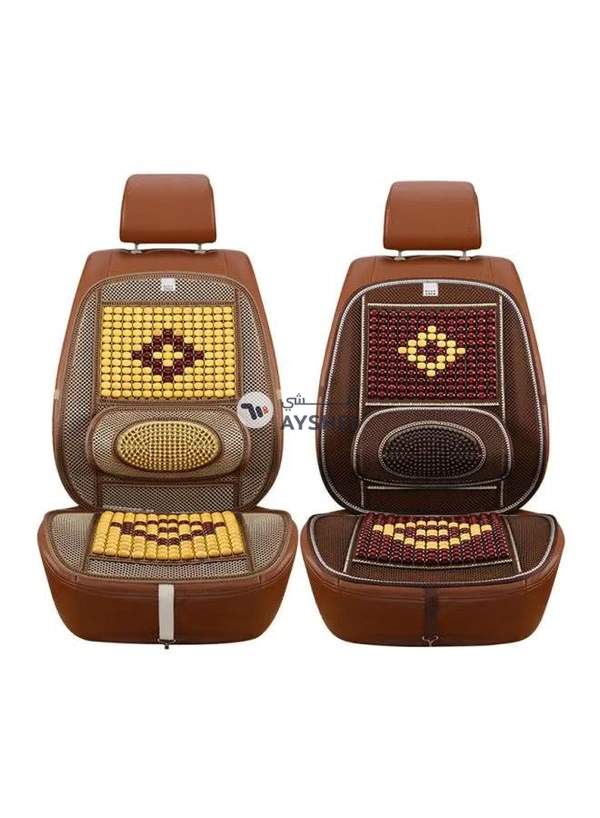 LW Universal Wooden Beads Car Seat Cushion Cover